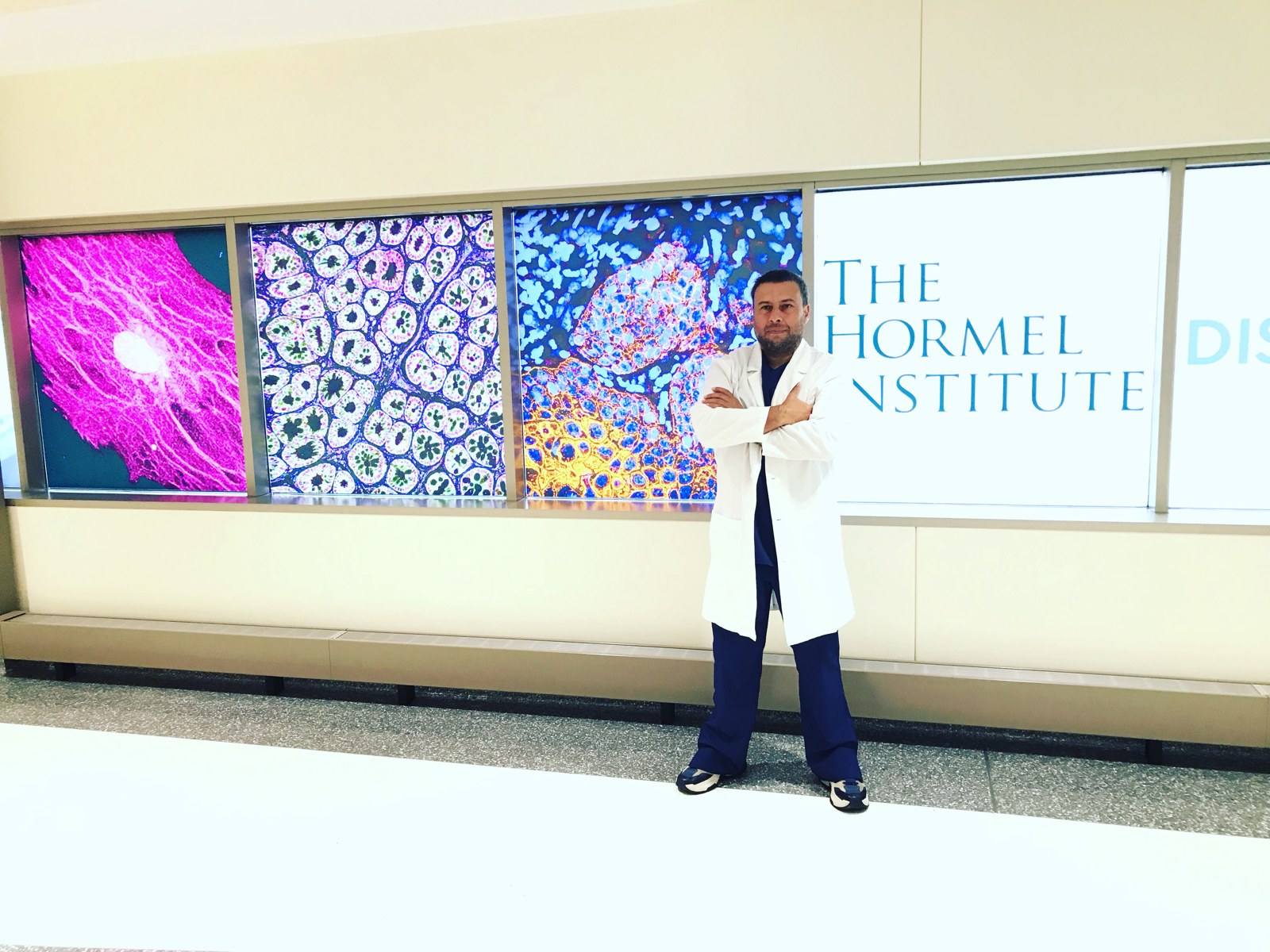 Dr. David Contreras at The Hormel Institute